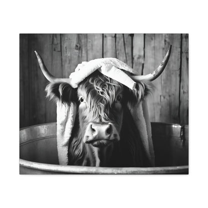 Highland Cow Bathtub