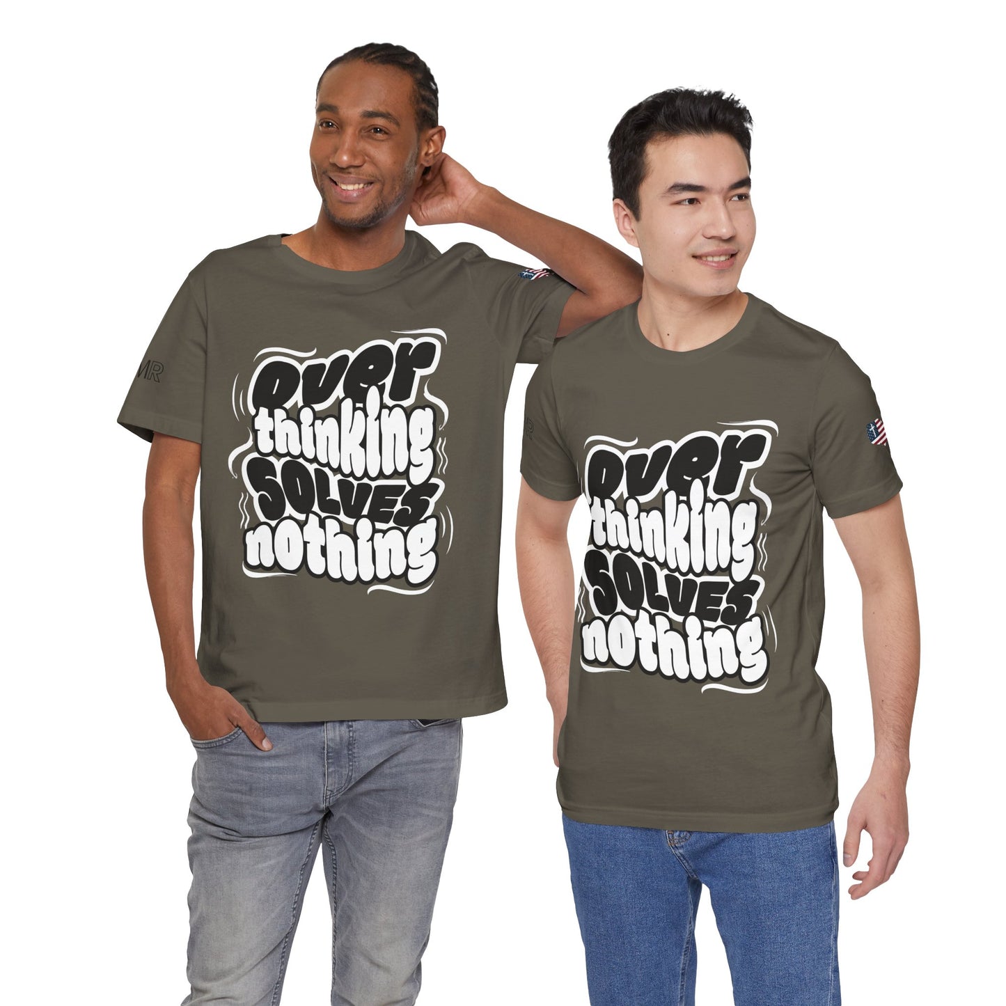 Overthinking & Praying - Men's Tee