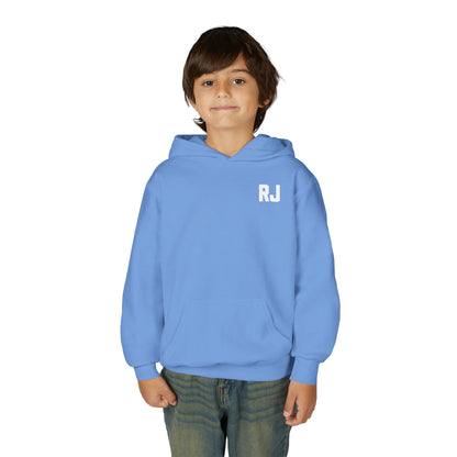 Youth Baseball Hoodie – "Eat Sleep Baseball Repeat" Personalized Pullover
