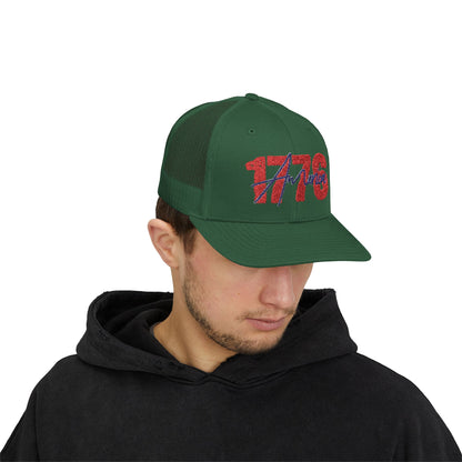 1776 America Snapback Trucker Cap