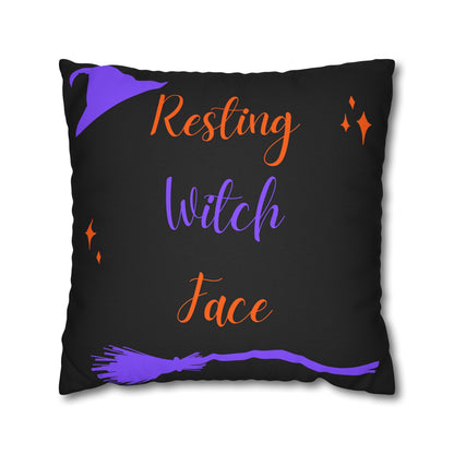 Resting Witch Face Pillowcase