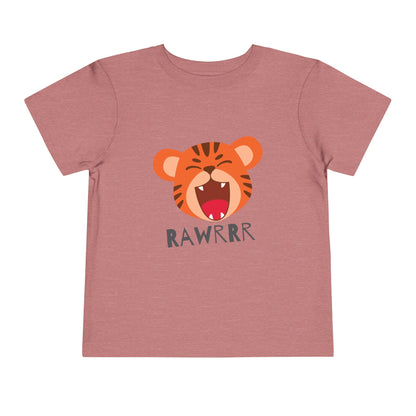 Toddler Tiger Tee - Fun Kids Shirt, Kids Gift, Birthday Outfit, Animal Lover Tee, Jungle Theme Clothing
