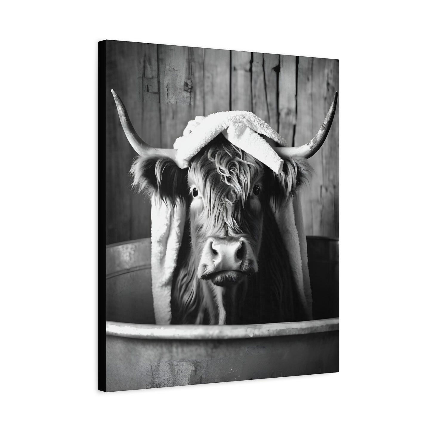 Highland Cow Bathtub