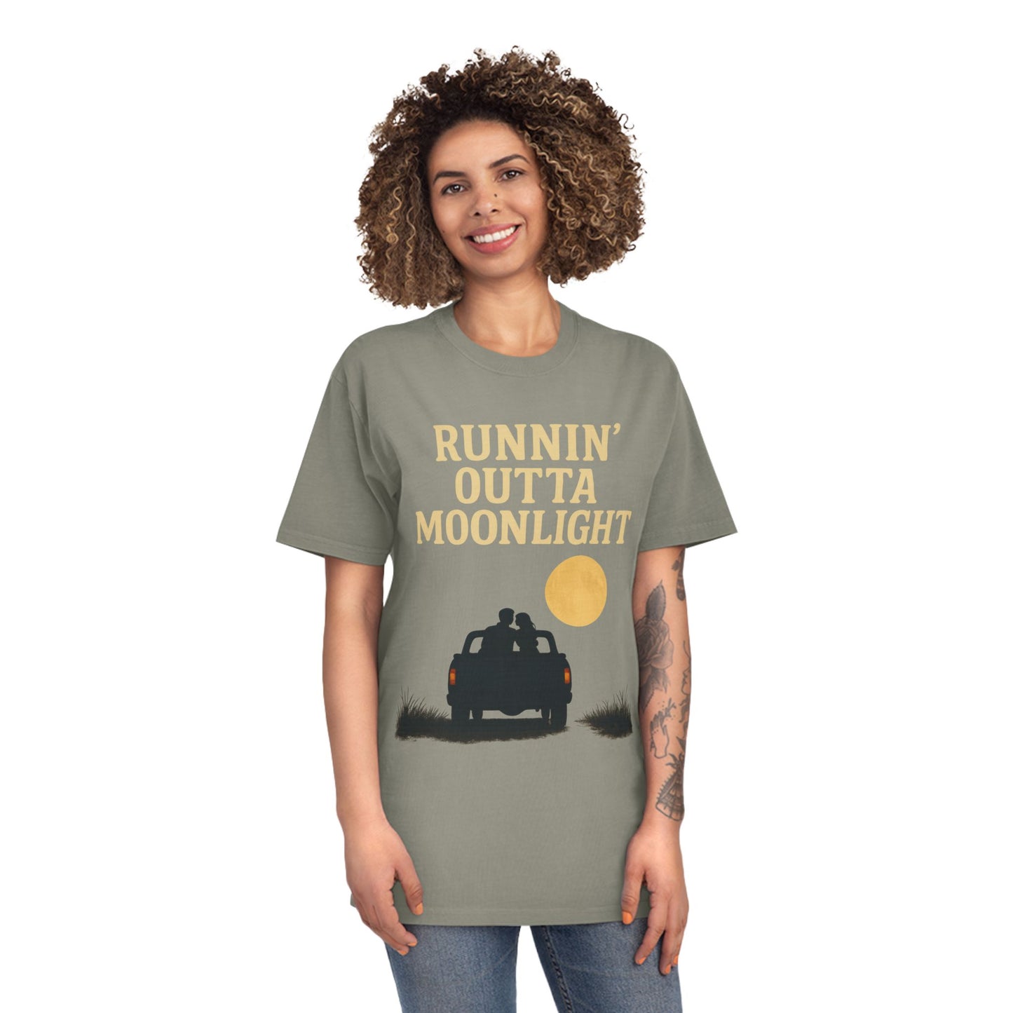 Runnin' Outta Moonlight - Faded Tee