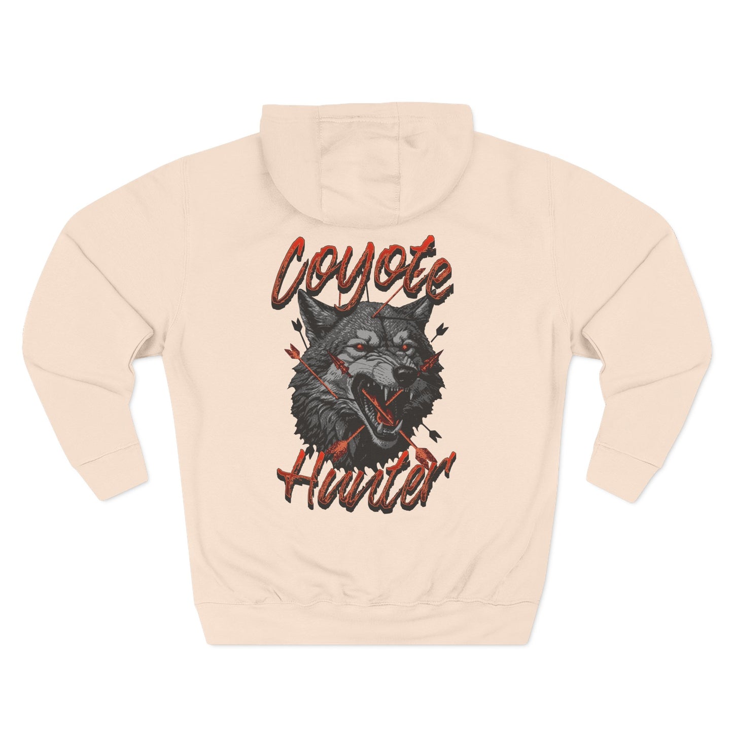 Coyote Hunter - Men's Fleece Hoodie