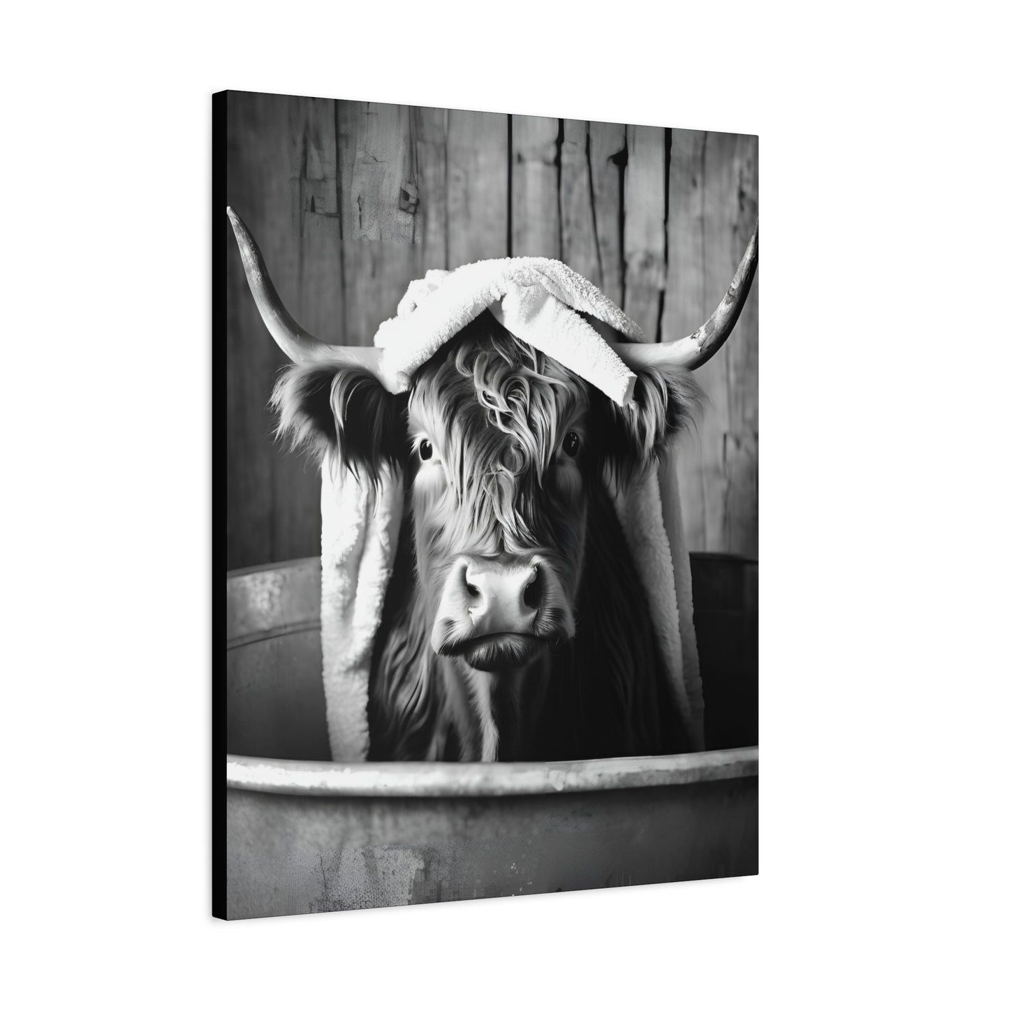 Highland Cow Bathtub