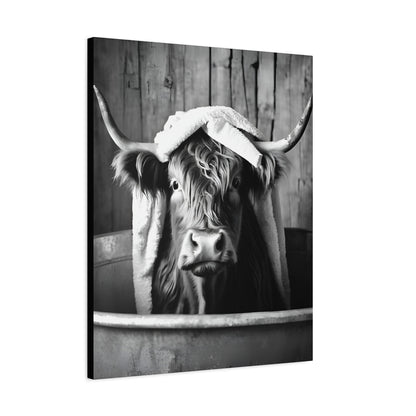 Highland Cow Bathtub