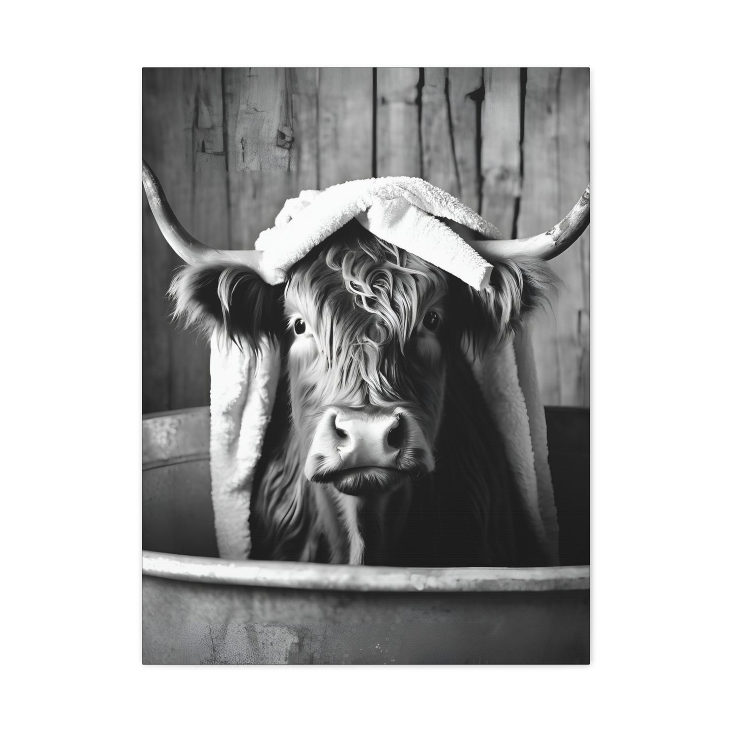Highland Cow Bathtub