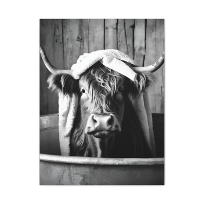 Highland Cow Bathtub