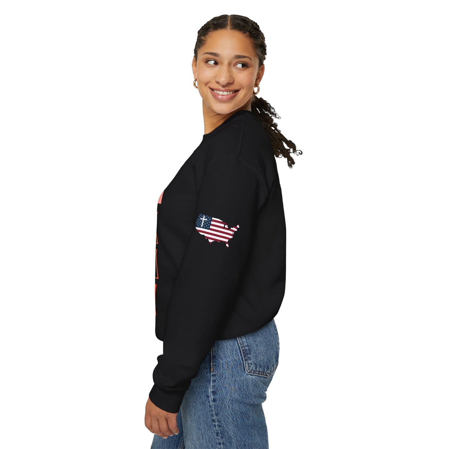 Nonna Rose Crewneck Sweatshirt — Floral Italian Grandma Gift