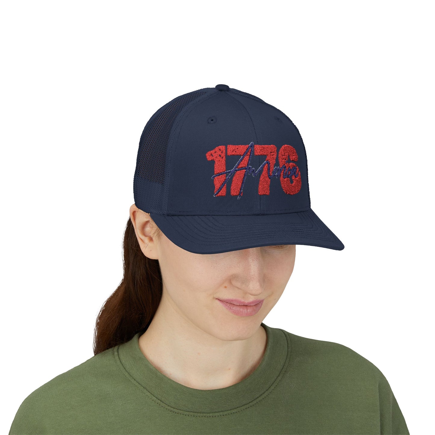 1776 America Snapback Trucker Cap