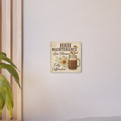 Cafe Metal Art Sign