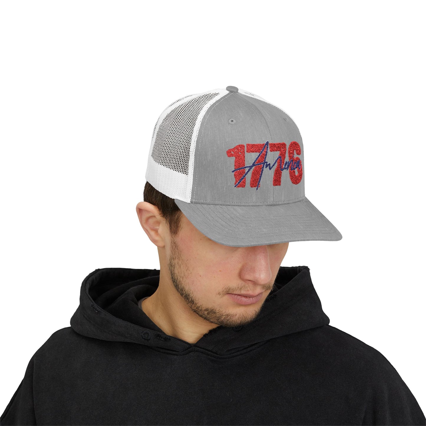 1776 America Snapback Trucker Cap