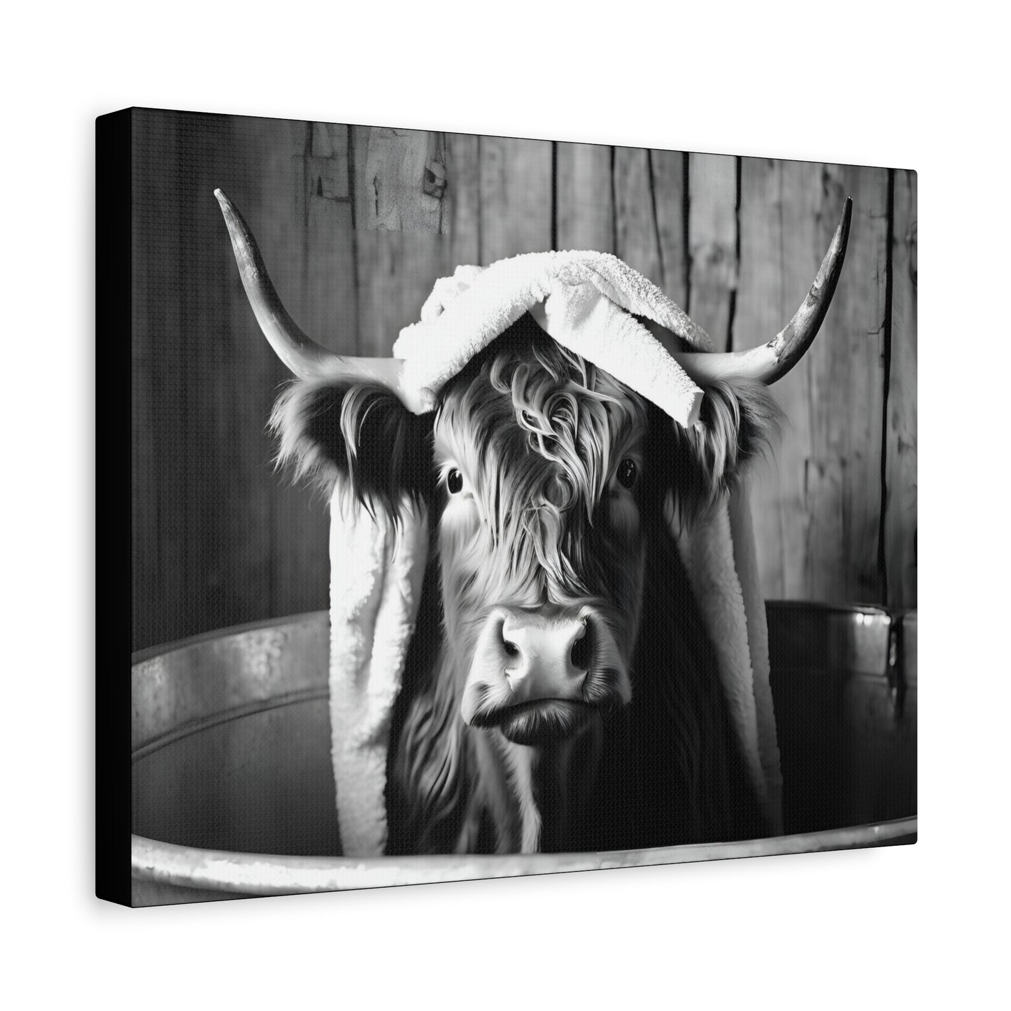 Highland Cow Bathtub