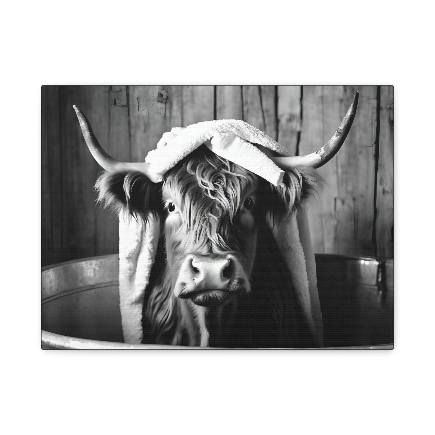 Highland Cow Bathtub
