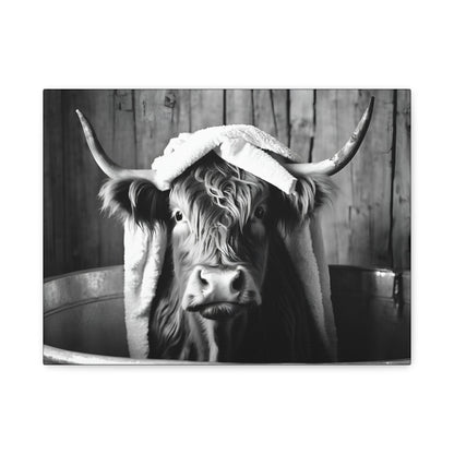 Highland Cow Bathtub