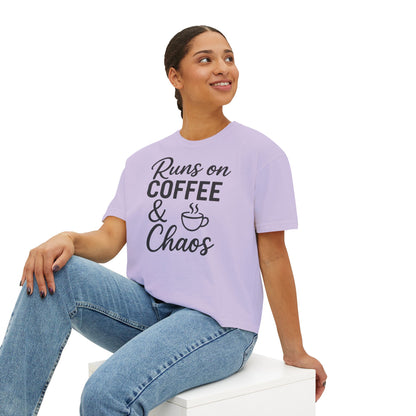 Coffee & Chaos Women's Boxy Tee