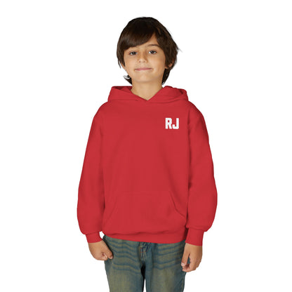Youth Baseball Hoodie – "Eat Sleep Baseball Repeat" Personalized Pullover