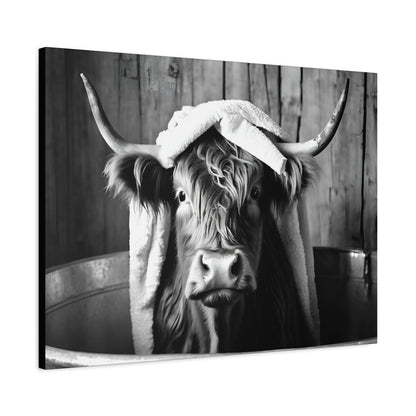 Highland Cow Bathtub