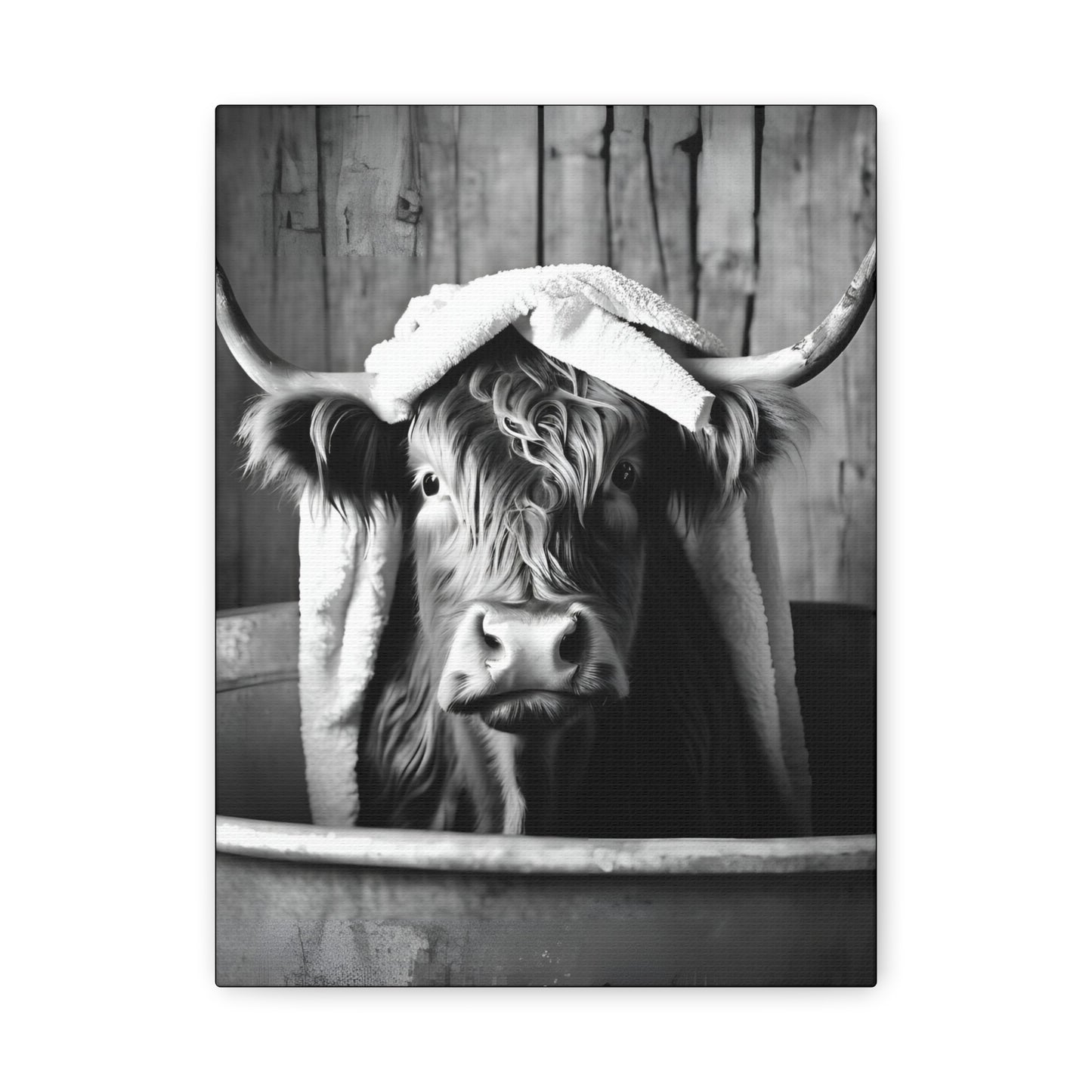 Highland Cow Bathtub