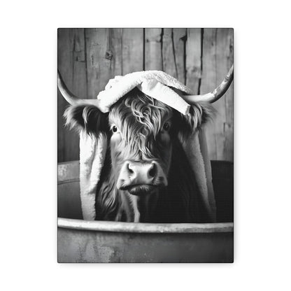 Highland Cow Bathtub