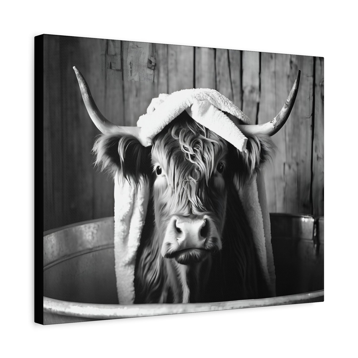 Highland Cow Bathtub