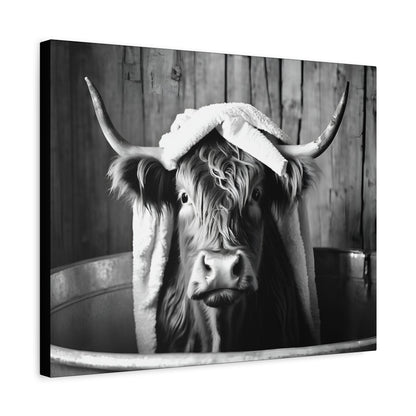 Highland Cow Bathtub