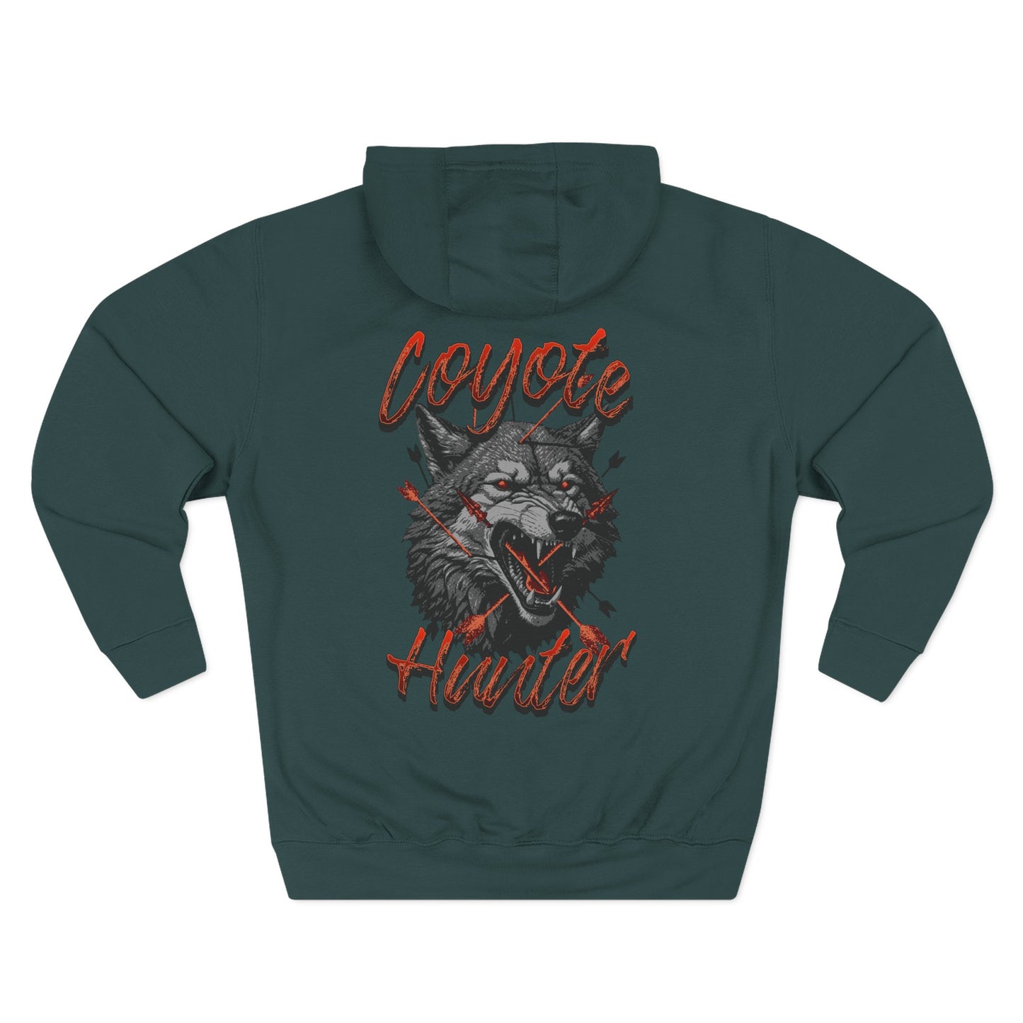 Coyote Hunter - Men's Fleece Hoodie