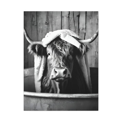 Highland Cow Bathtub
