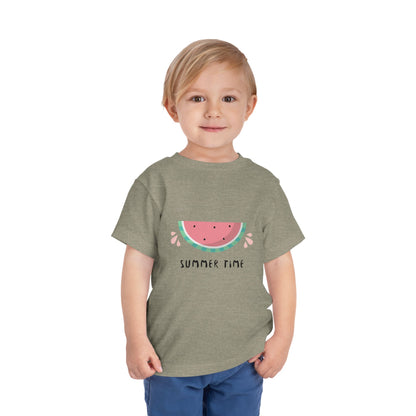 Toddler Summer Watermelon Tee - Cute Short Sleeve Shirt for Kids