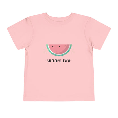 Toddler Summer Watermelon Tee - Cute Short Sleeve Shirt for Kids