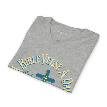 Bible Verse a Day Shirt, Christian Faith T-Shirt, Jesus Shirt, Spiritual Warfare Tee, Christian Motivational Clothing, Faith Based Apparel