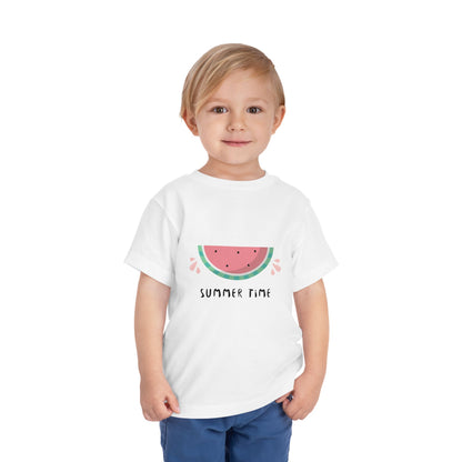 Toddler Summer Watermelon Tee - Cute Short Sleeve Shirt for Kids