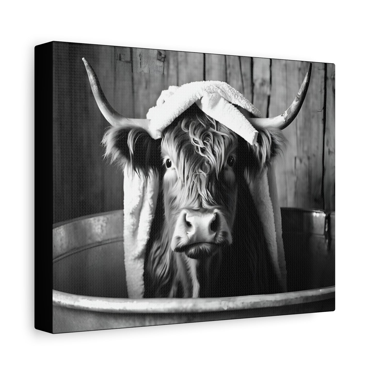 Highland Cow Bathtub