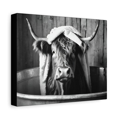 Highland Cow Bathtub