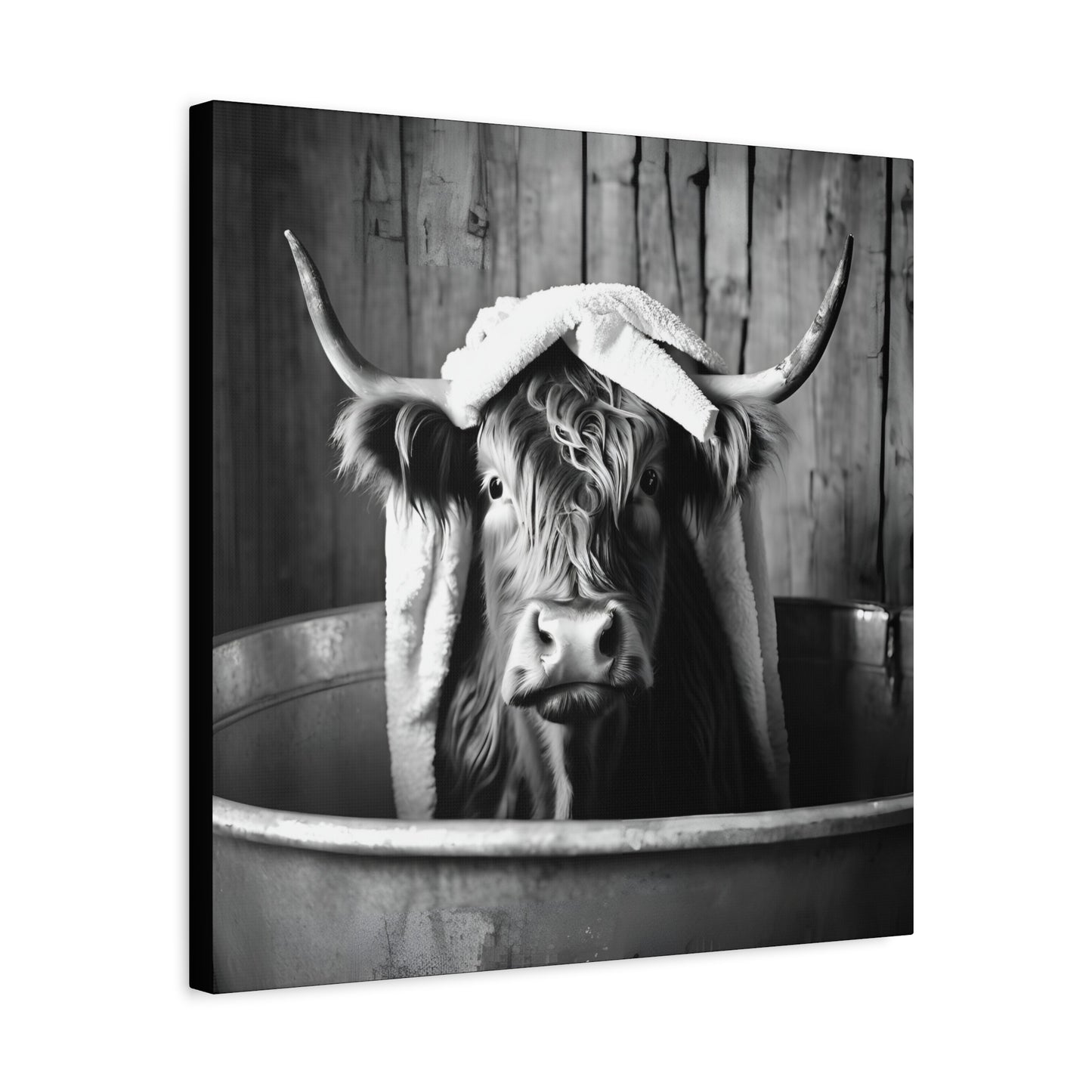 Highland Cow Bathtub