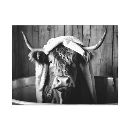 Highland Cow Bathtub