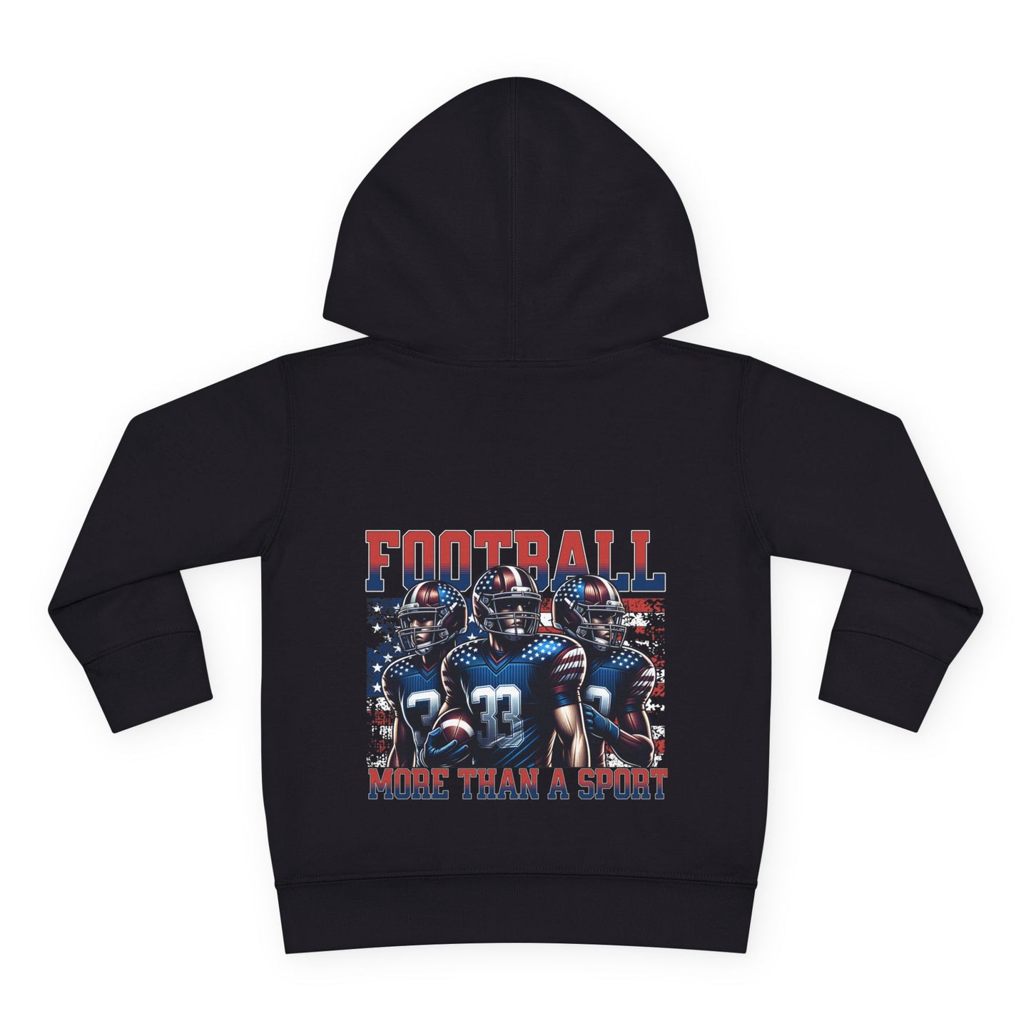Toddler Football Hoodie — Personalized "Dominic" Youth Pullover