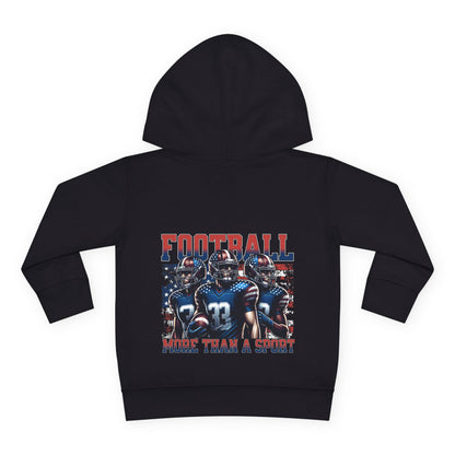 Toddler Football Hoodie — Personalized "Dominic" Youth Pullover
