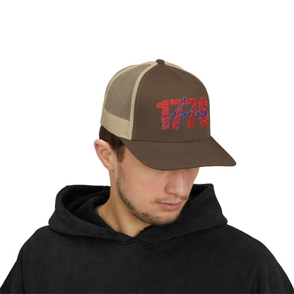 1776 America Snapback Trucker Cap