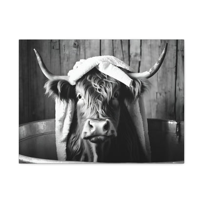 Highland Cow Bathtub