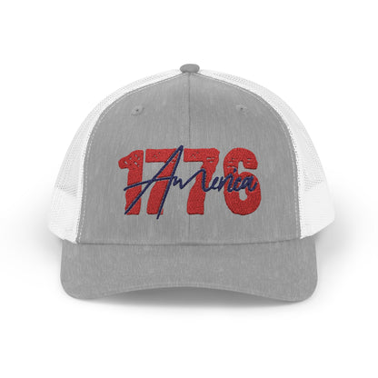 1776 America Snapback Trucker Cap