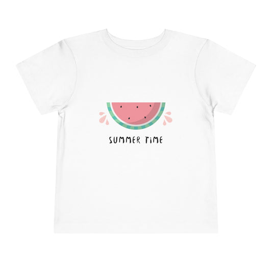 Toddler Summer Watermelon Tee - Cute Short Sleeve Shirt for Kids