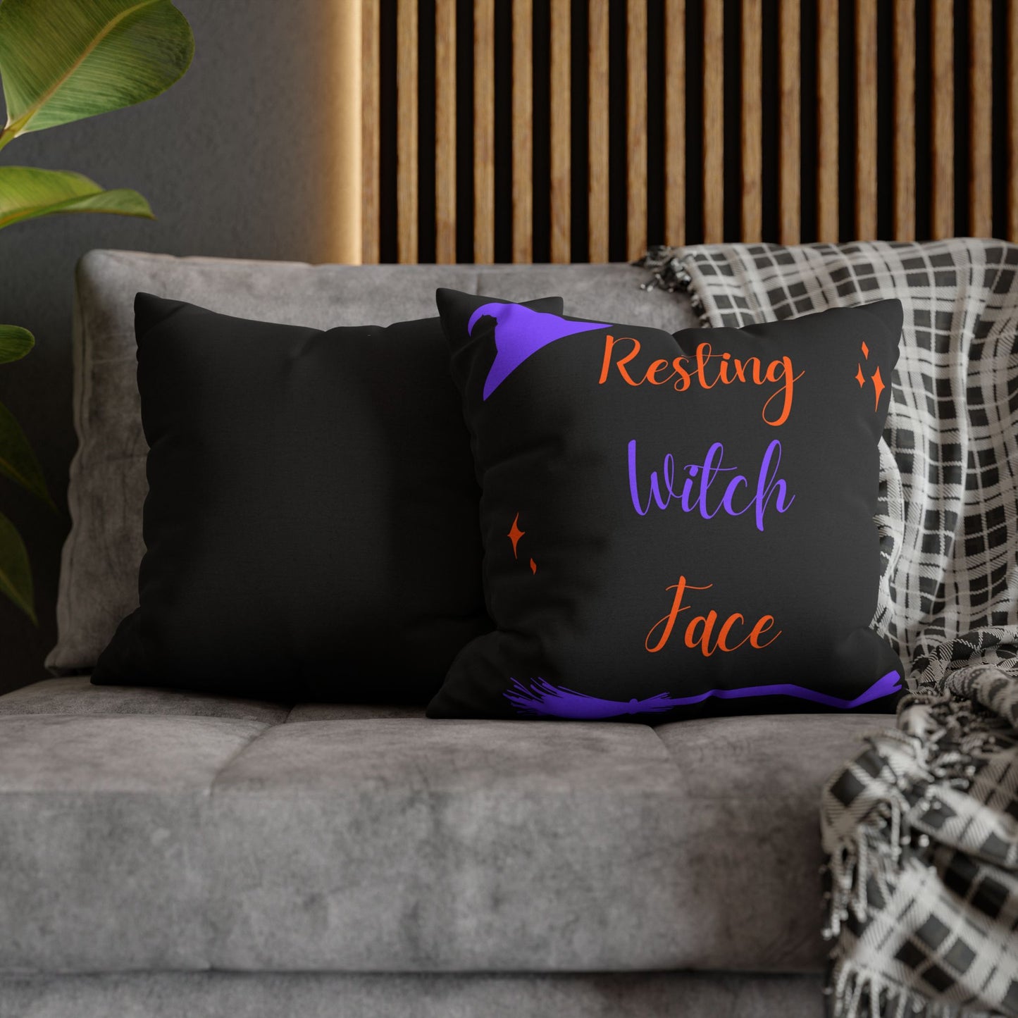 Resting Witch Face Pillowcase