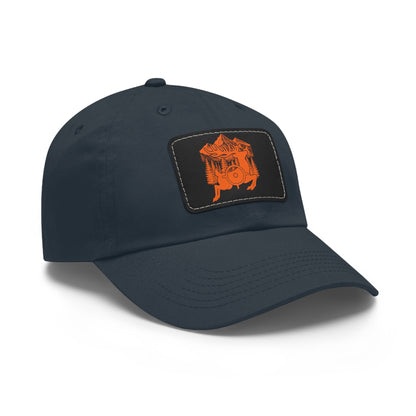 Deer Hunter - Leather Patch Dad Hat - Casual Style for Outdoor Adventures