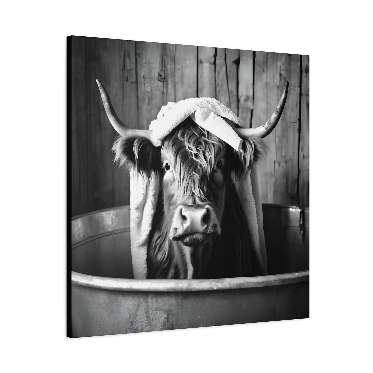 Highland Cow Bathtub