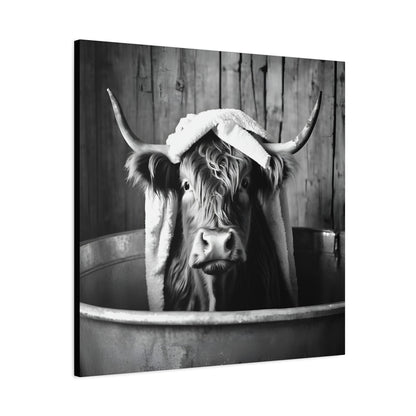 Highland Cow Bathtub