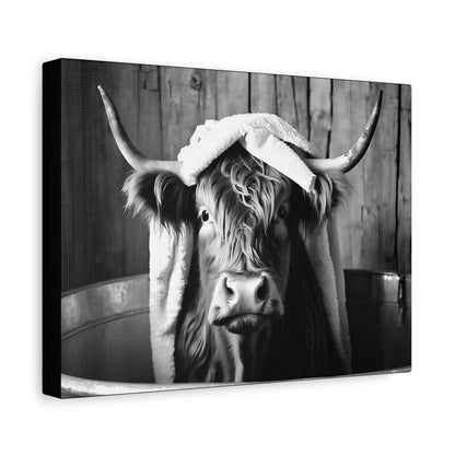 Highland Cow Bathtub