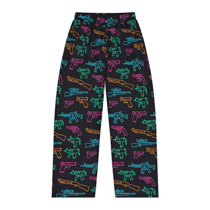 Neon Firearm Pajama Pants