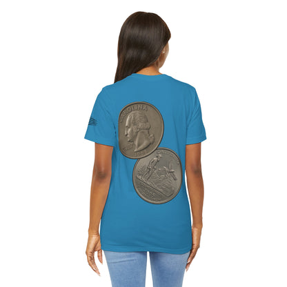 Heads Carolina, Tails California Women's Tee